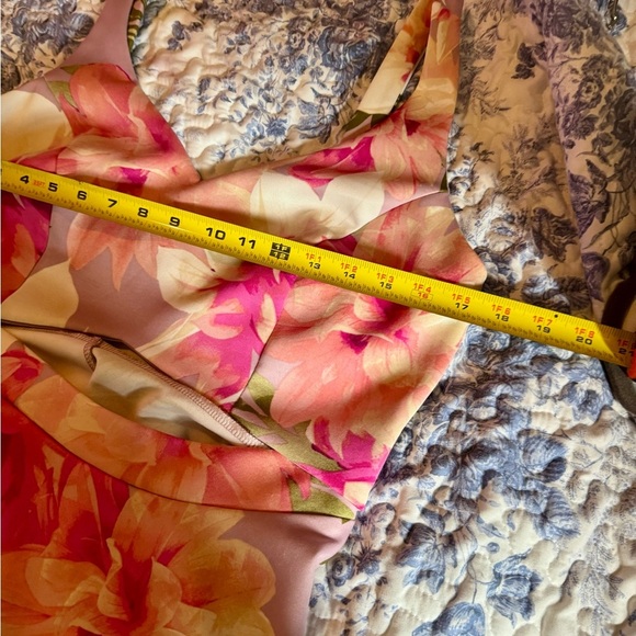 Fashion Nova Pink Floral Cutout Dress - Picture 3 of 6